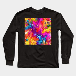 Paint splash Long Sleeve T-Shirt